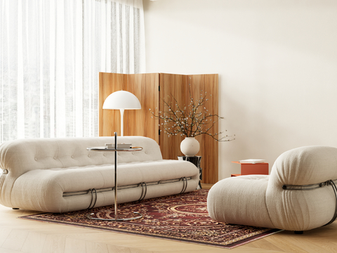 Cream style sofa