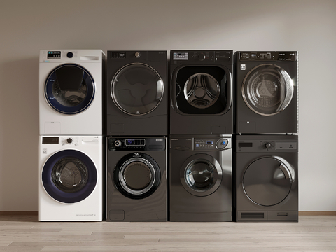 Modern Washing Machine Wall Mounted Washer Dryer