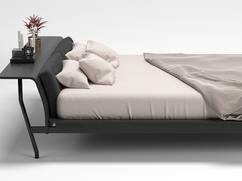 Modern Simple Double Bed