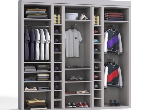 Modern Doomless Wardrobe Closet