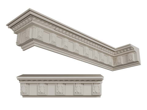 French Line Gypsum Line Corner