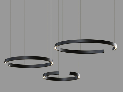 Modern ring chandelier