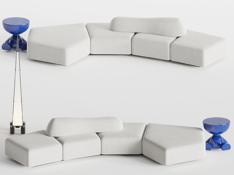 NORHOR Curved Sofa