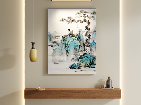 Chinese Landscape Painting Ink Painting Decorative Painting