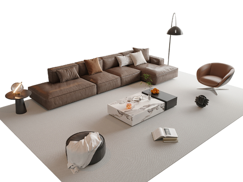 Italian Sofa Coffee Table Sectional Sofa