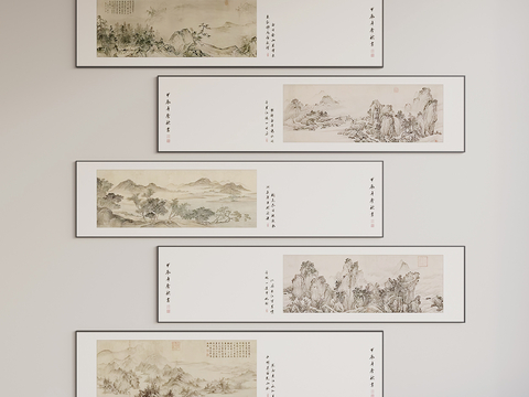 New Chinese Hanging Painting Banner Painting