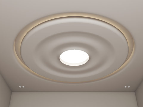 Cream Style ceiling round ceiling