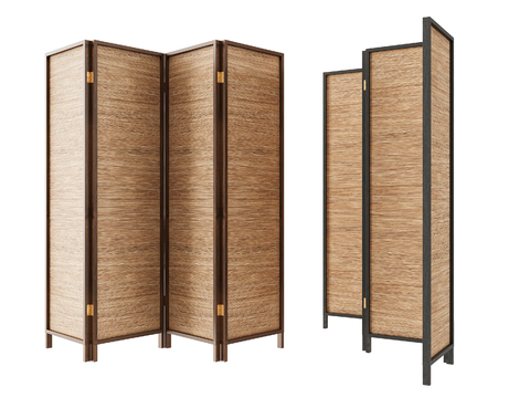 New Chinese Wooden Screen Folding Screen