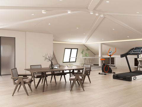 Villa Loft Modern DiningRoom