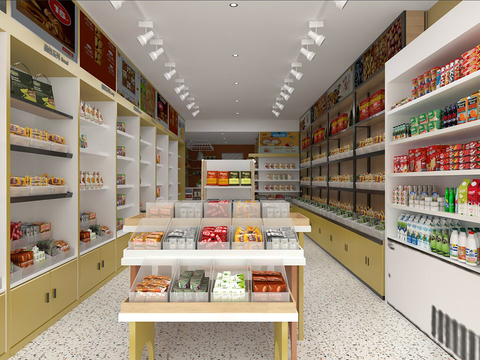 Modern snack shop