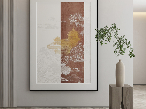 New Chinese Landscape Painting Decorative Painting