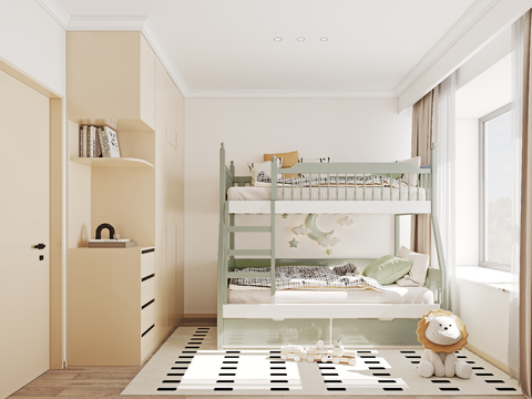 Cream Style kids Bedroom boy room