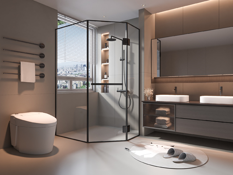 Modern Toilet Bathroom