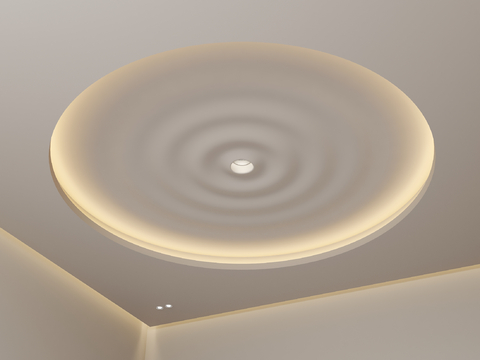 Cream Style ceiling round ceiling