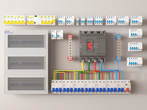 Power switch circuit breaker leakage protector power main brake switch box air switch