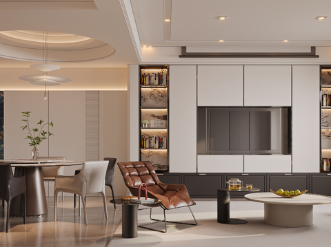 Modern Living&Dining Room