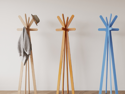 Modern Solid Wood Hanger Hanger