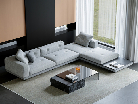 Italian Sofa Coffee Table Sectional Sofa