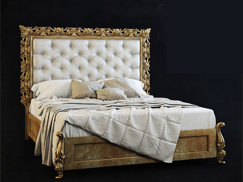 European-style double bed