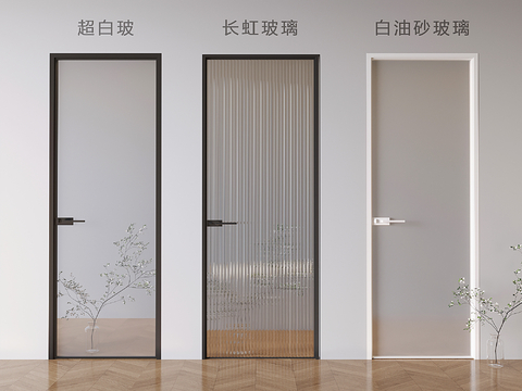 Changhong glass door single door swing door