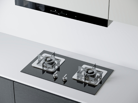 Modern gas stove stove