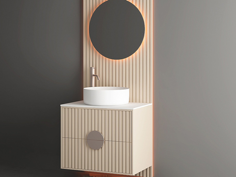 Affordable Luxury Style Basin Cabinet