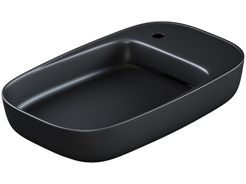 Simple table basin black table basin