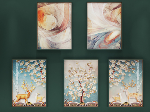 Modern Art Painting Decorative Painting Picture Frame Painting