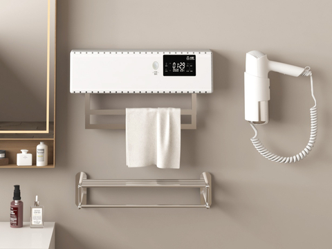 Towel Rack Hair Dryer