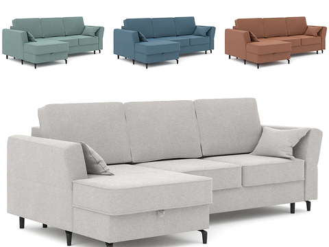 Modern Minimalist Multiplayer Sofa Corner Sofa