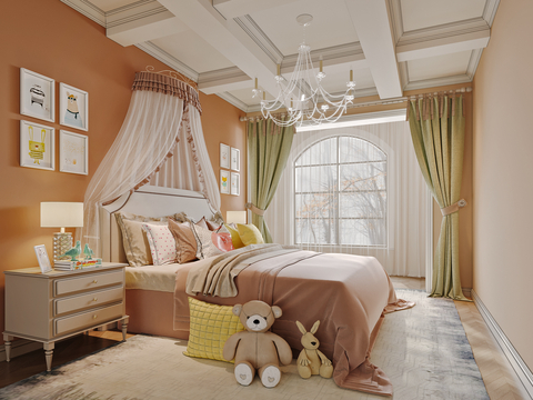 Jianou kids Bedroom Girls Room Children's Room