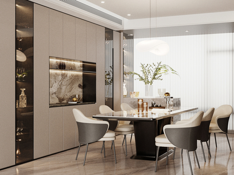 Affordable Luxury Style DiningRoom