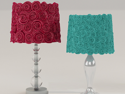 Jane European Table Lamp Floral Table Lamp