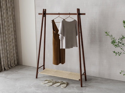 American Clothes Hanger Coat Rack Floor Hanger