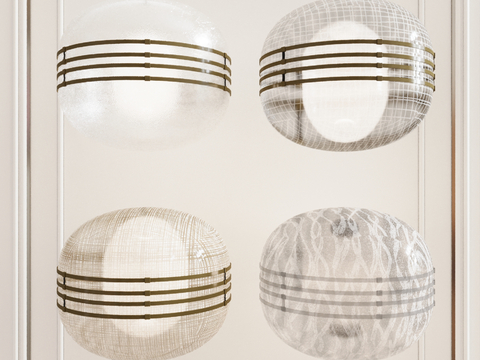 Modern spherical chandelier