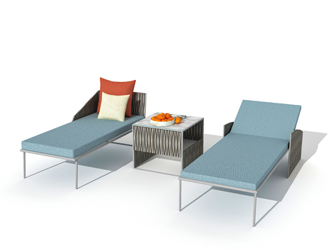 Modern outdoor lounge chair