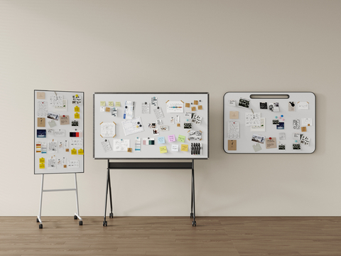 WordPad Message Board Notes Magnetic Whiteboard Mobile Whiteboard