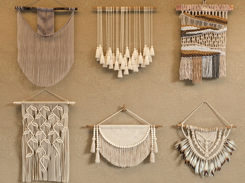 Silent Tassel Wall Decoration