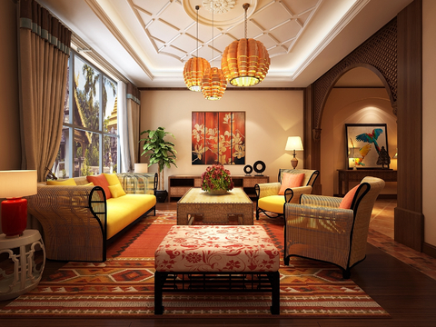 Southeast Asia Living Room