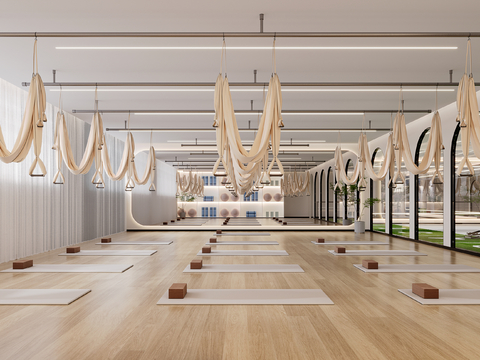 Modern Yoga Classroom