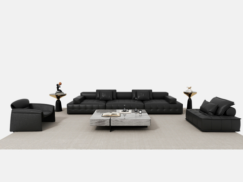 Italian Leather Sofa Sectional Sofa