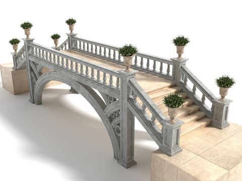 New Chinese Landscape Bridge Stone Arch Bridge