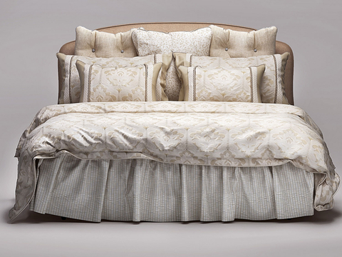 European-style double bed