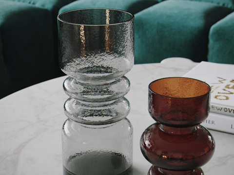 Glass Bottle Vase Utensils