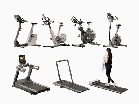 Modern Fitness Equipment Treadmill