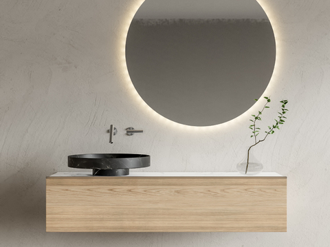 Modern Basin Cabinet Bathroom Cabinet Mirror Washbasin