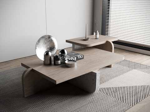 Modern mother and child coffee table