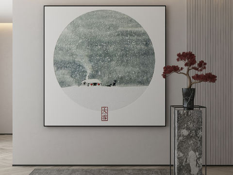 New Chinese Decorative Painting Zen Hanging Painting