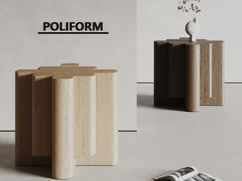 poliform modern side a few wooden corner a few