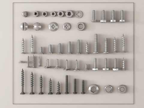 Screw Nail Screw Cap Nut Metal Pad Hardware